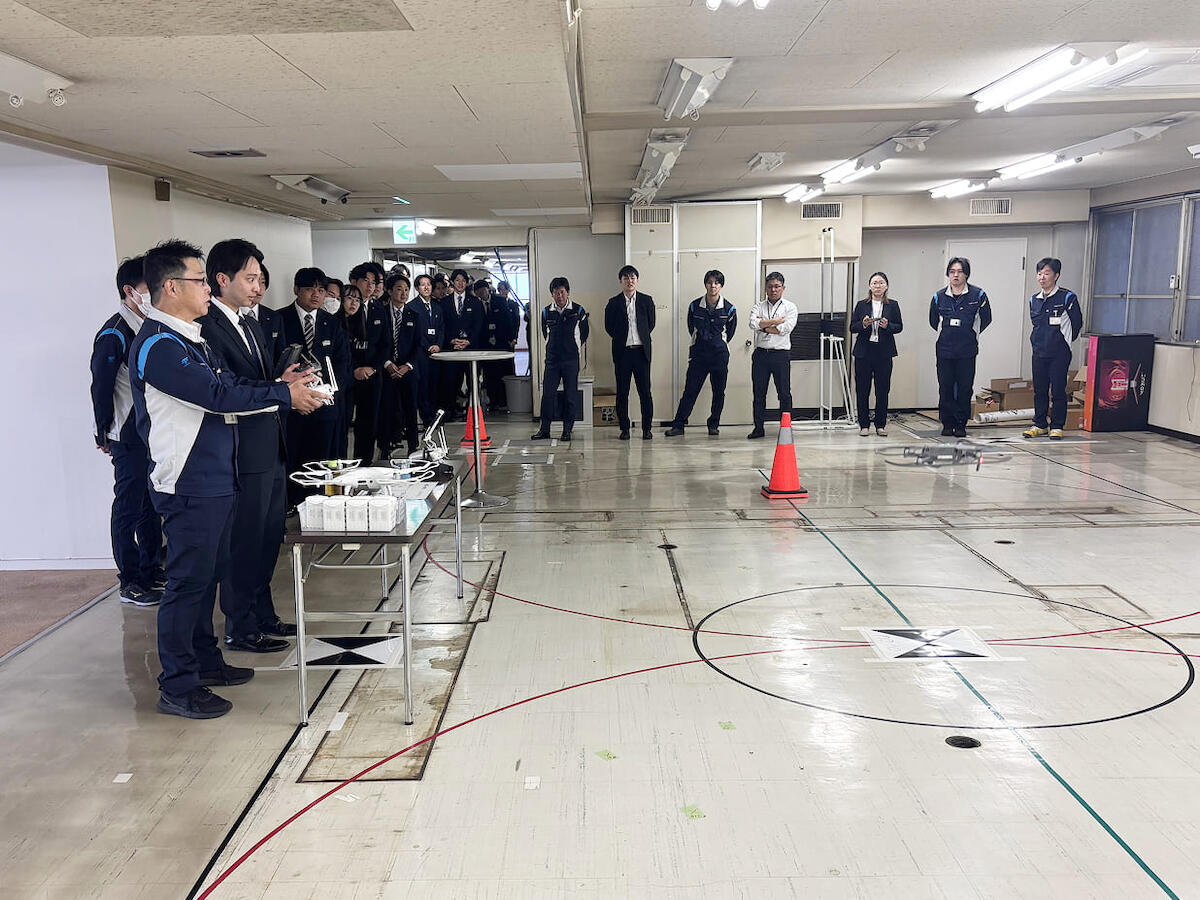 ドローン実機教育