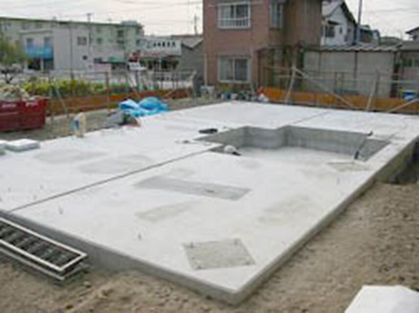 基礎コンクリート打設
