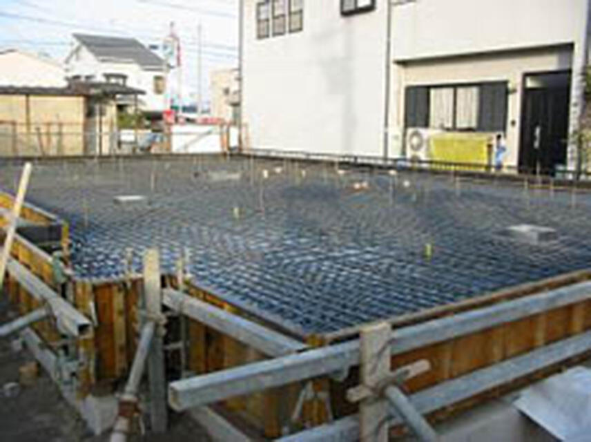 鉄筋組立・コンクリート打